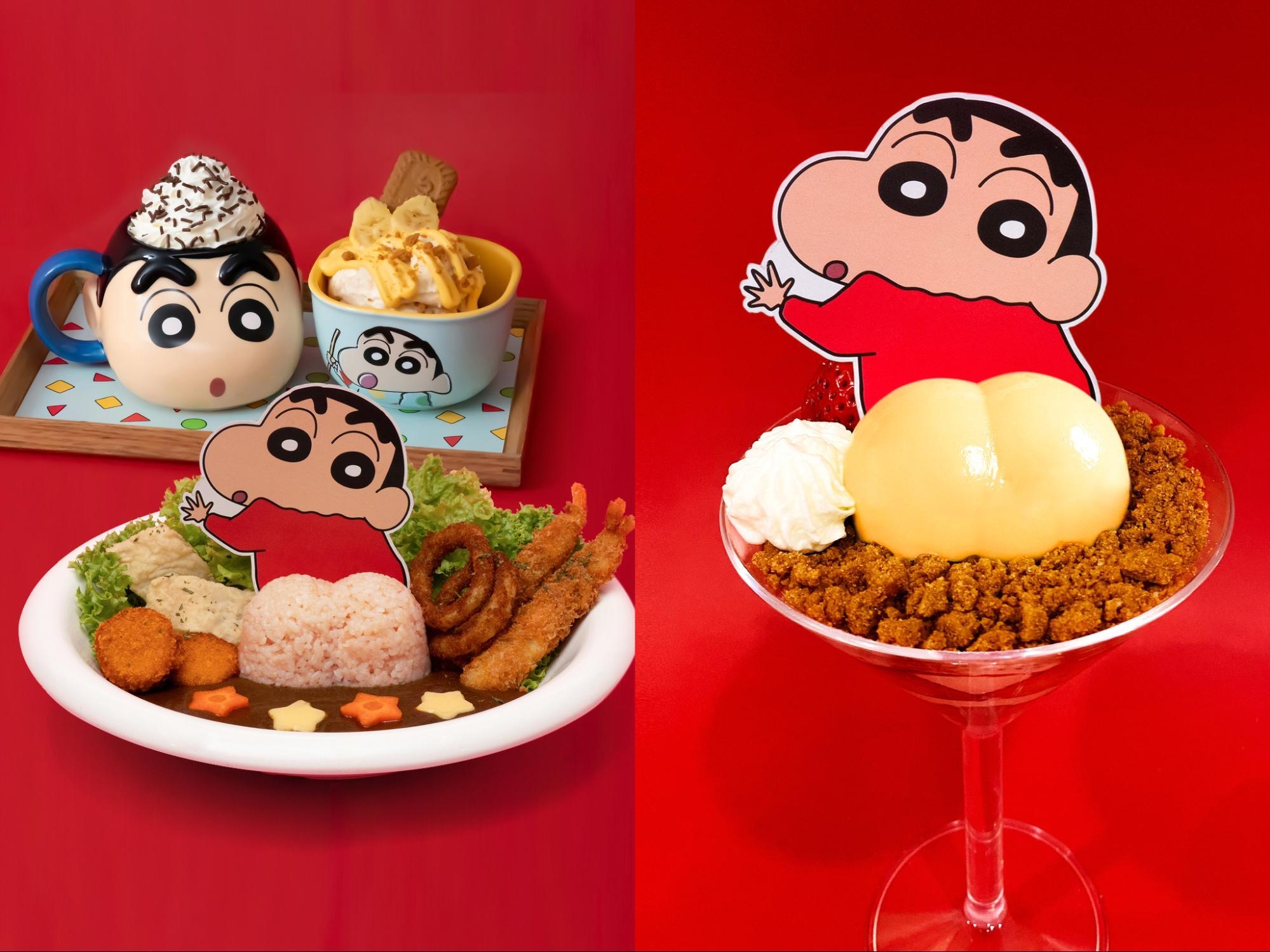 A Crayon Shincan pop-up café is coming to Singapore with jiggly butt pudding and other cheeky themed dishes