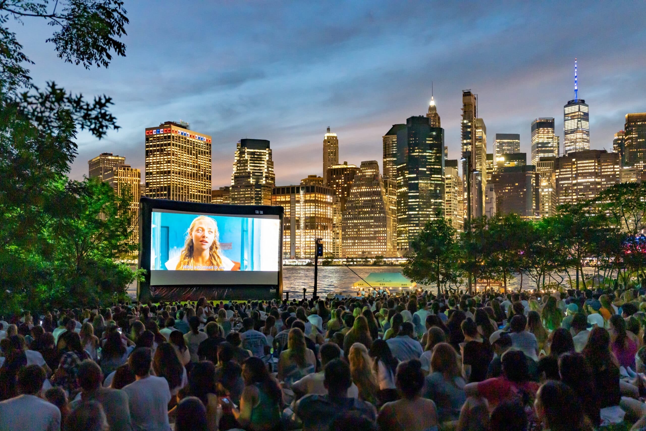 Here are all the free movies you can watch at Brooklyn Bridge Park this summer