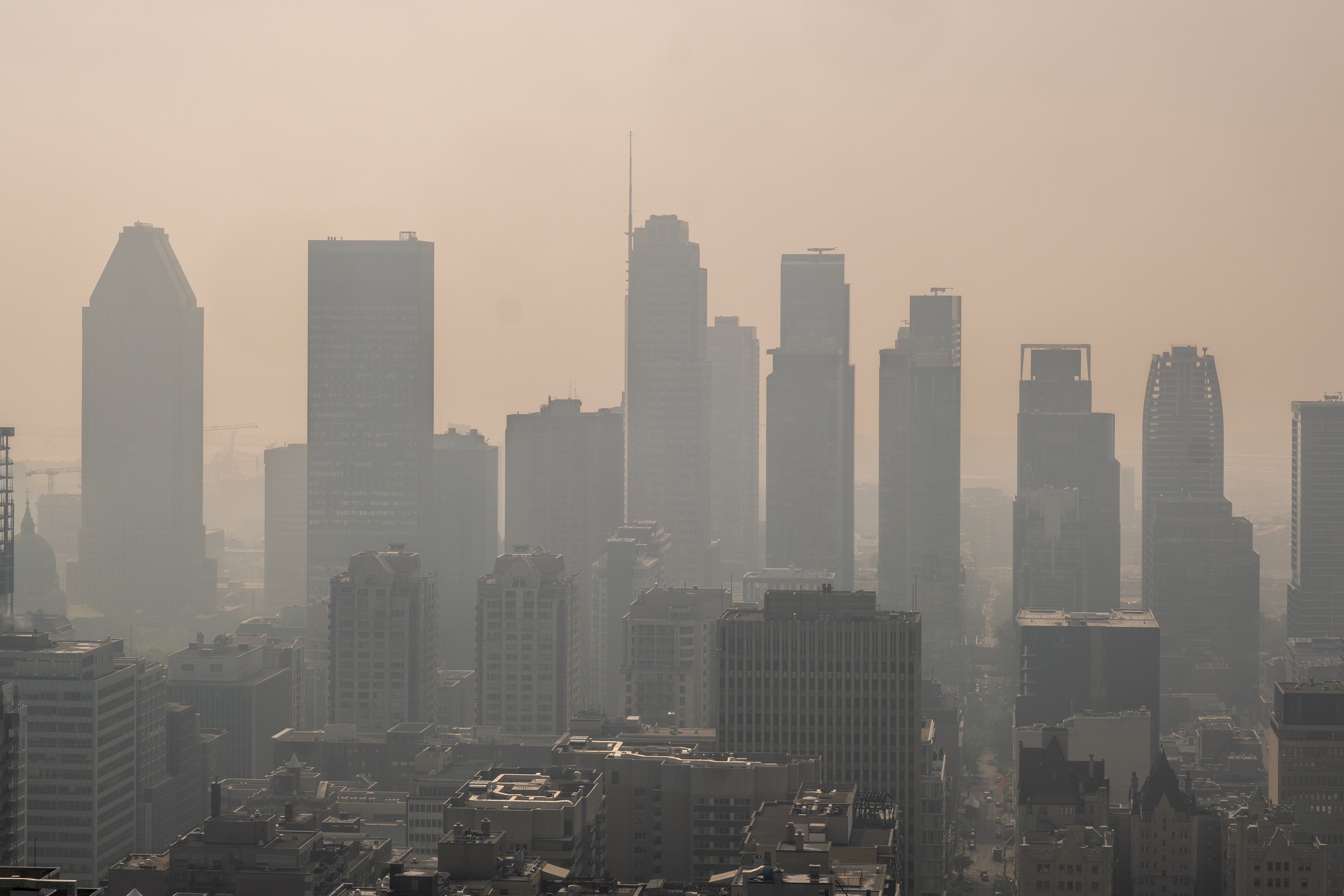 Montreal air quality among worst in the world today due to wildfire smoke, surpassing India and the Philippines