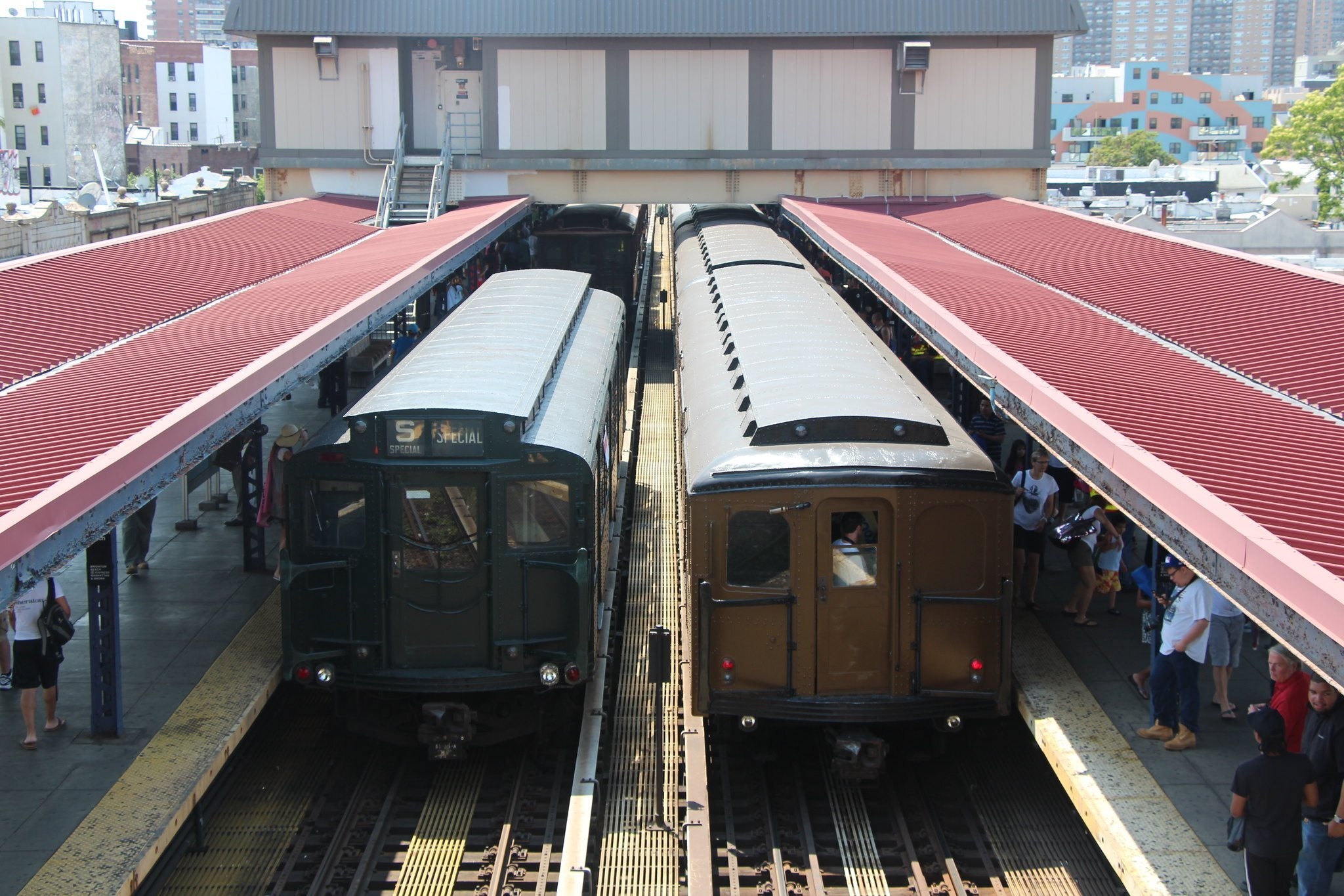You can ride vintage subway trains to Rockaway Beach and Coney Island this summer