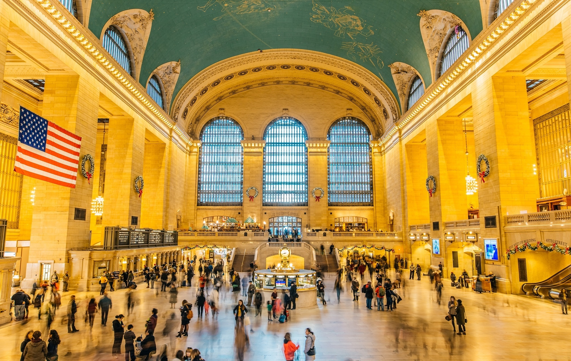 You can do free yoga in Grand Central Terminal's iconic Vanderbilt Hall this summer