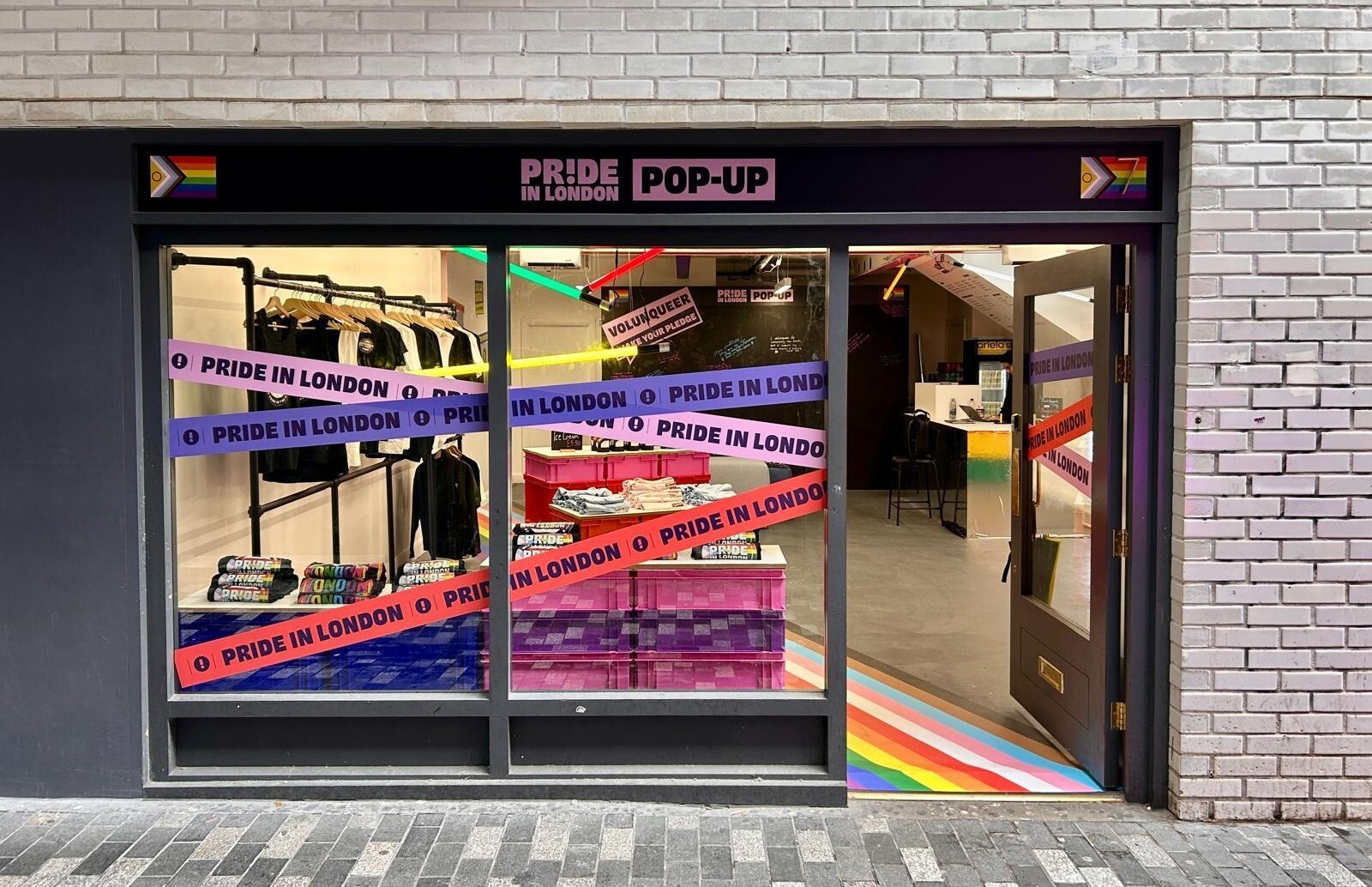 Pride in London has opened a dazzling pop-up shop in Soho – with exclusive vintage merch and much more