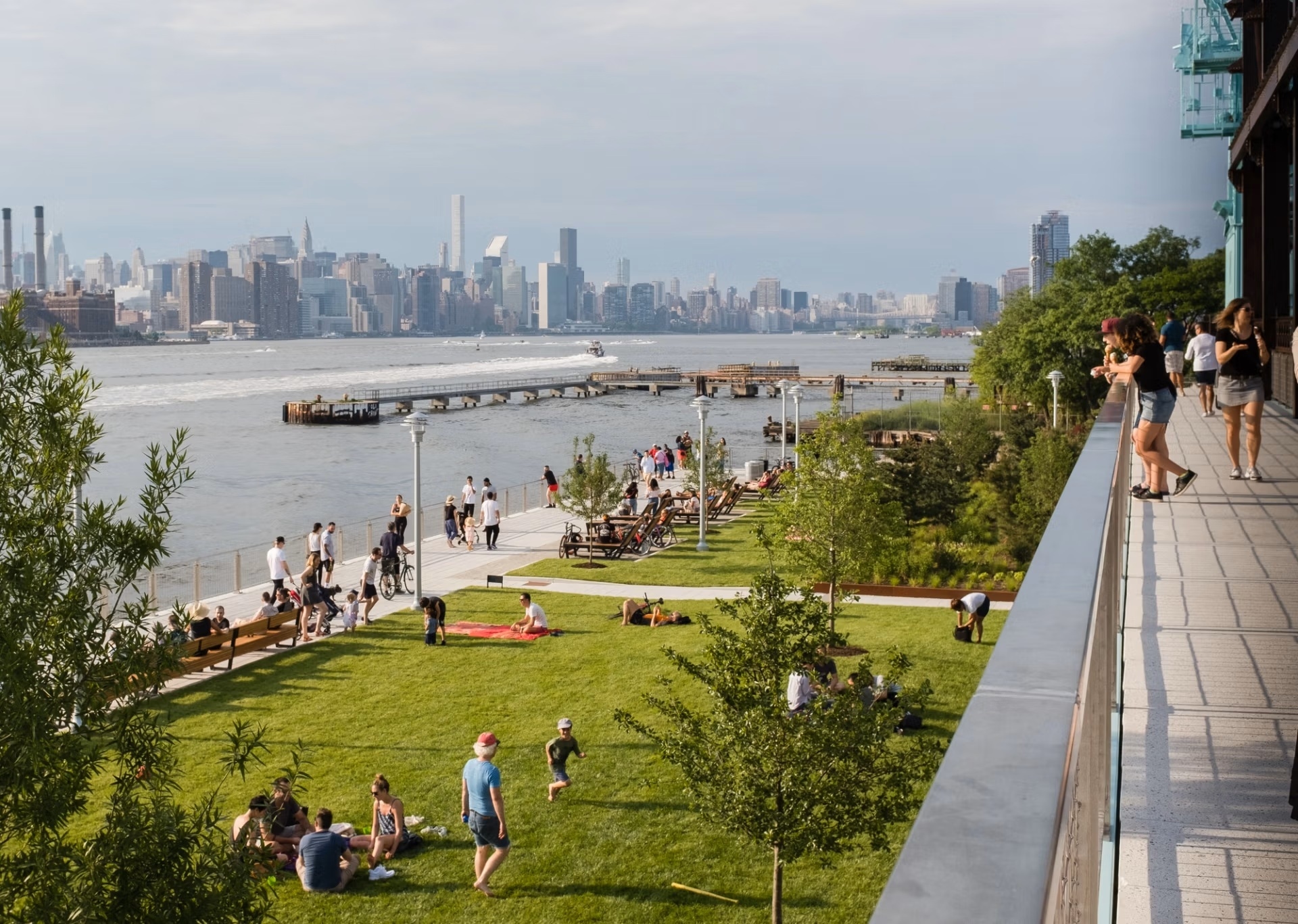 Domino Park's free outdoor movie series kicks off tonight—here's what you can see