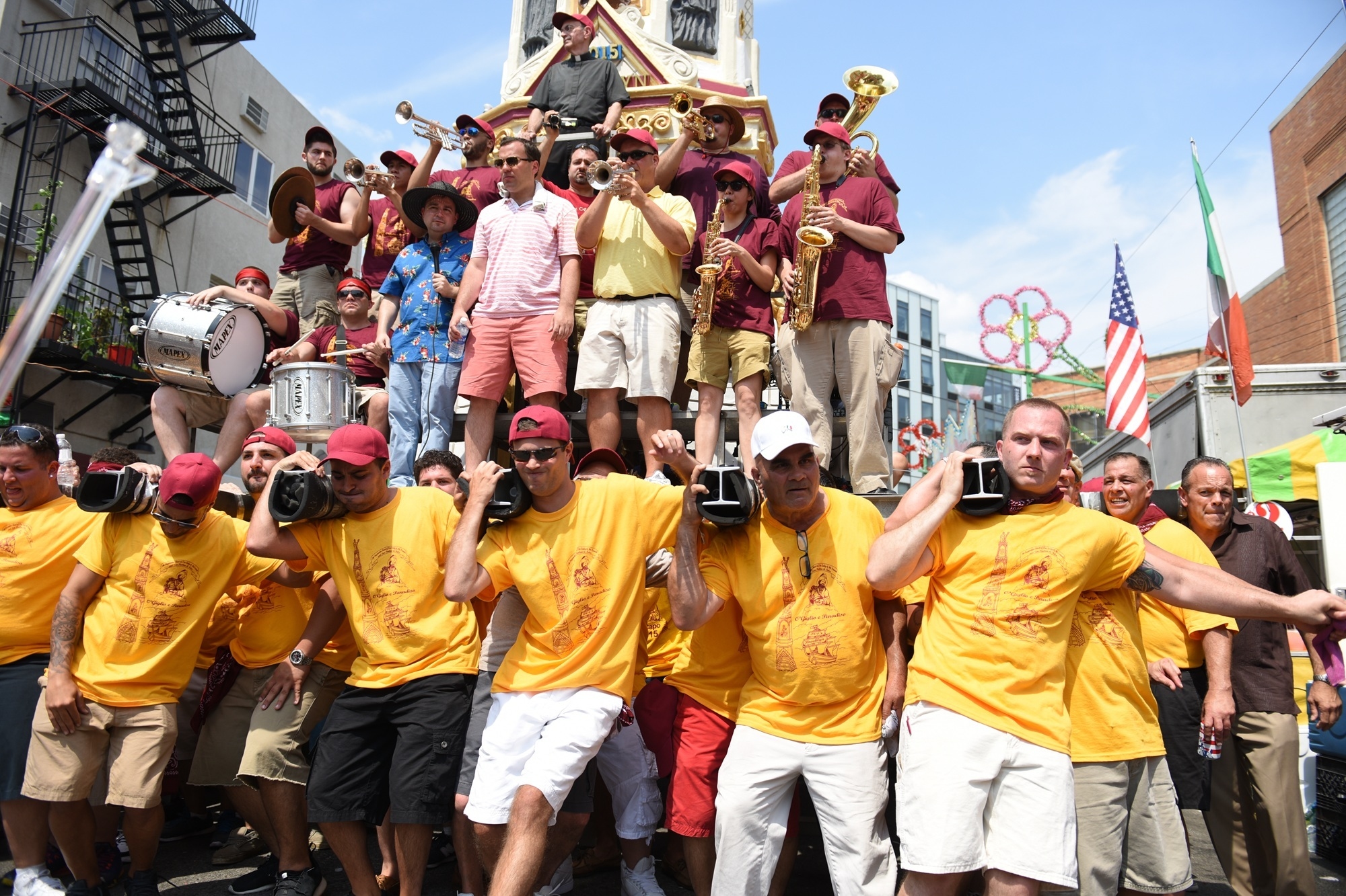 A huge Italian street festival is taking over Williamsburg this week
