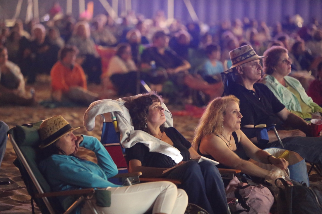 You can catch a free outdoor film festival on one of New York's best beaches