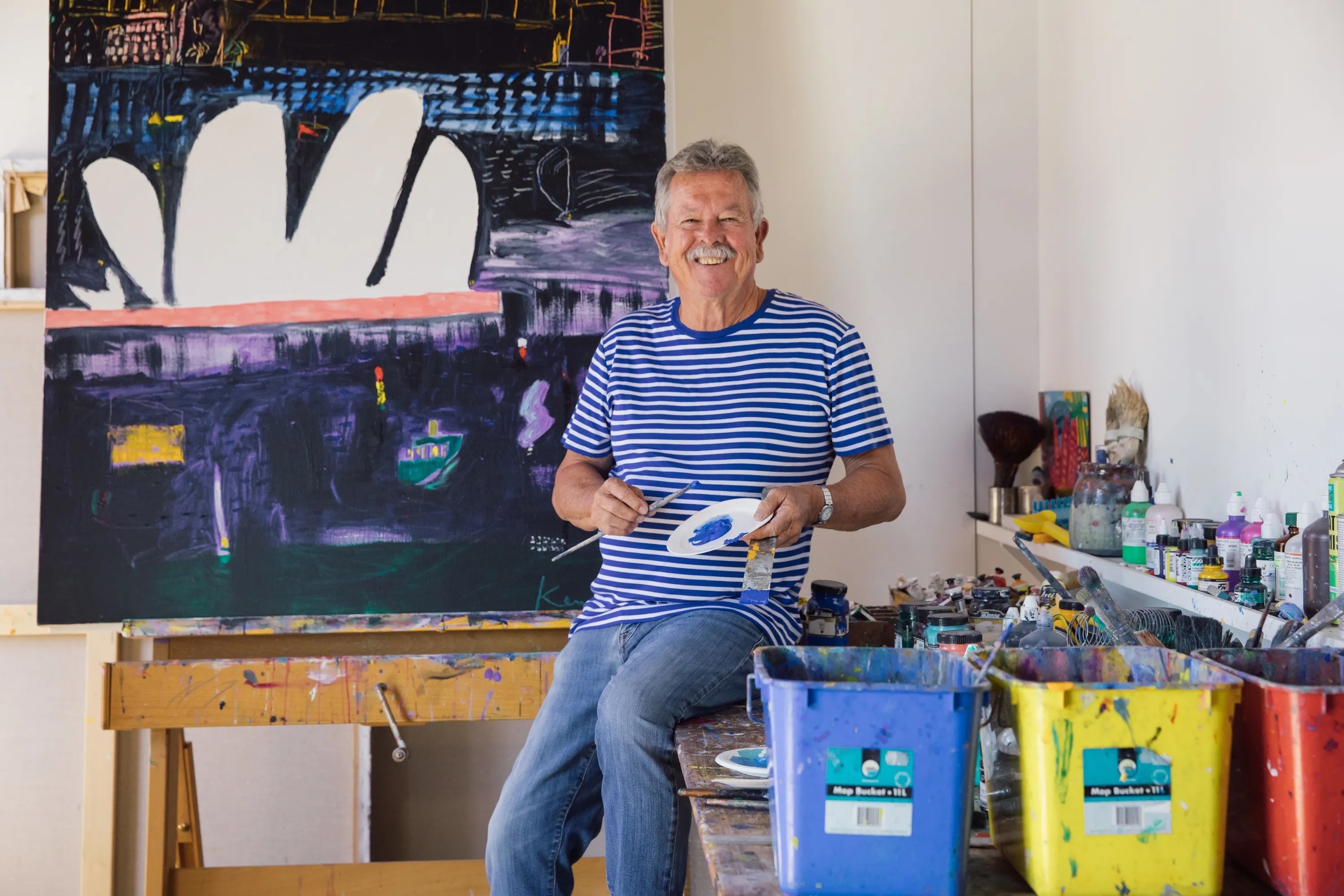 Iconic Aussie artist Ken Done's new landmark exhibition will debut on the Gold Coast