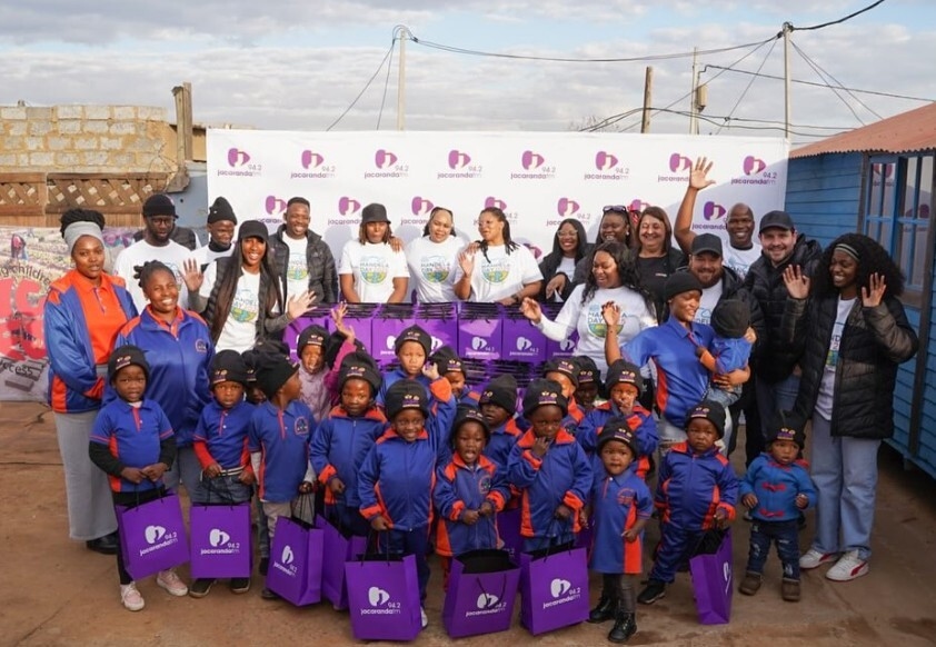 Jacaranda FM spreads love to children on Mandela Day