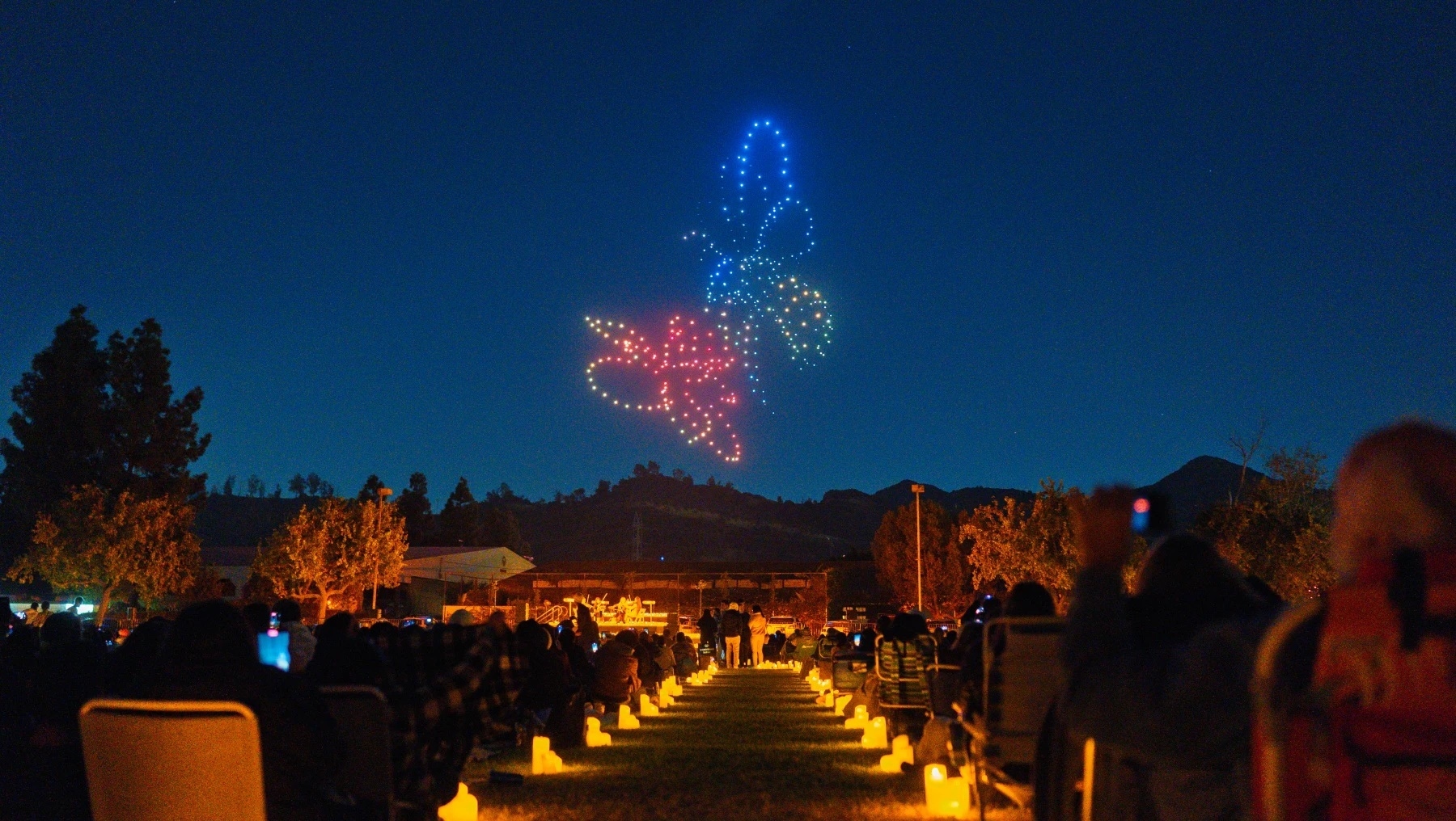 A massive drone art show is taking to the Boston skies tonight