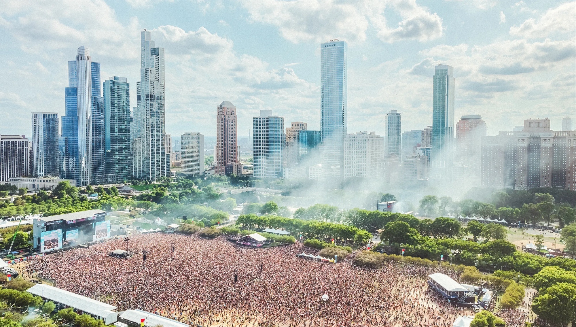 Lollapalooza streets closures have kicked off for next week's fest—what Chicago drivers should know