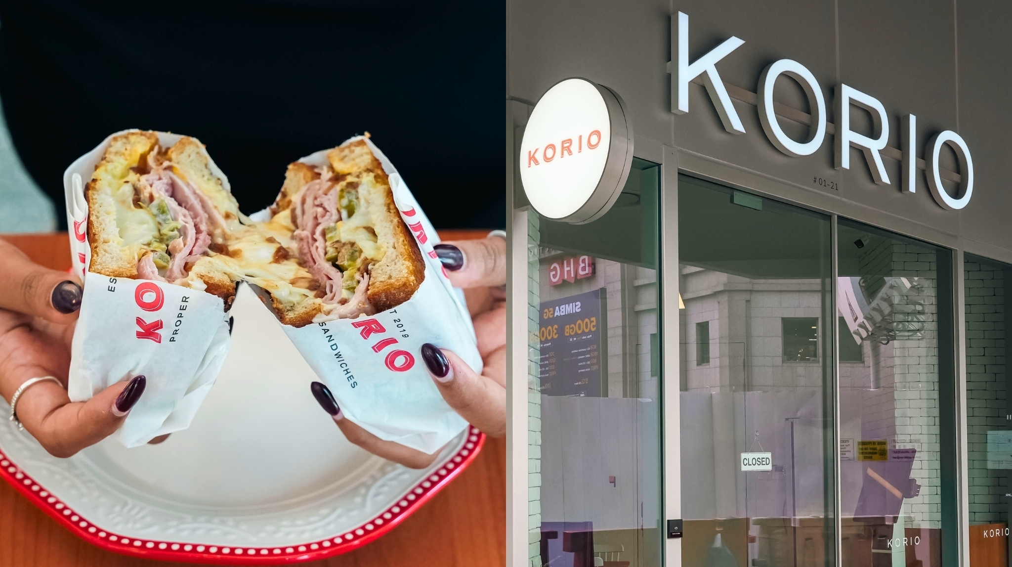 Sandwich shop Korio opens a second outlet in Singapore at Guoco Midtown II