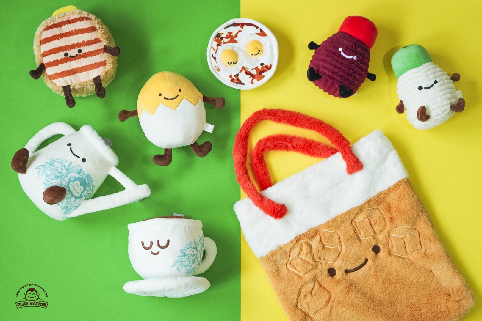 Collect adorable breakfast-themed plushies inspired by your favourite Singaporean foods