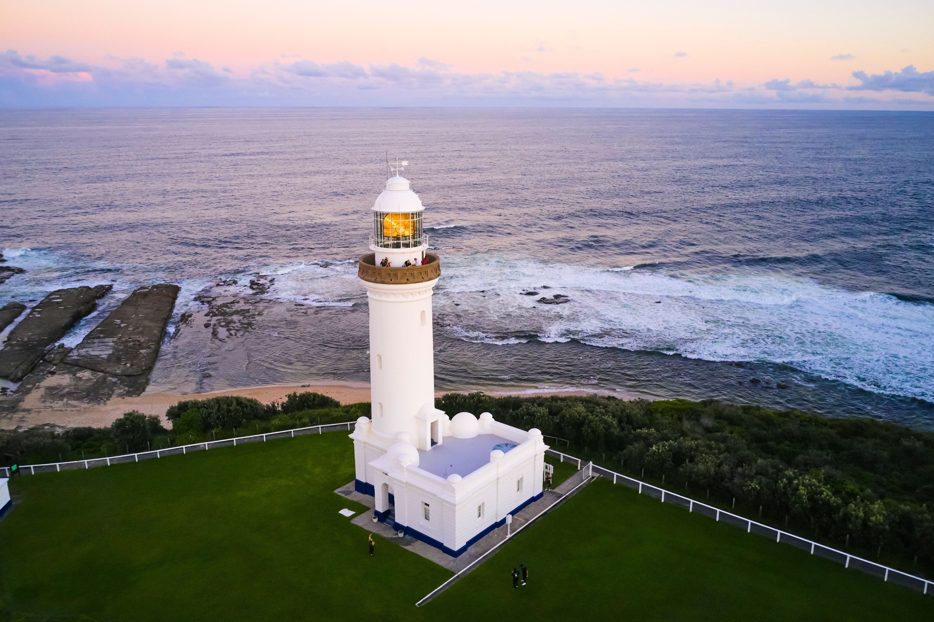 This magical, historic lighthouse is just over an hour's drive from Sydney, and you can stay the night