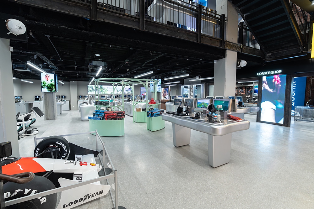 A 20,000-square-foot tech wonderland is opening in Times Square this week
