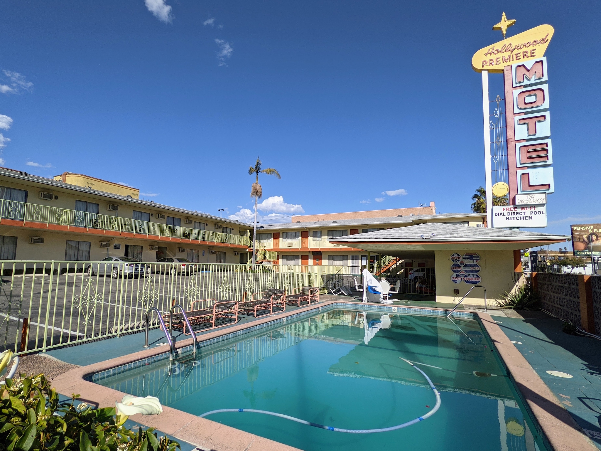 The rundown Hollywood Premiere Motel just made history
