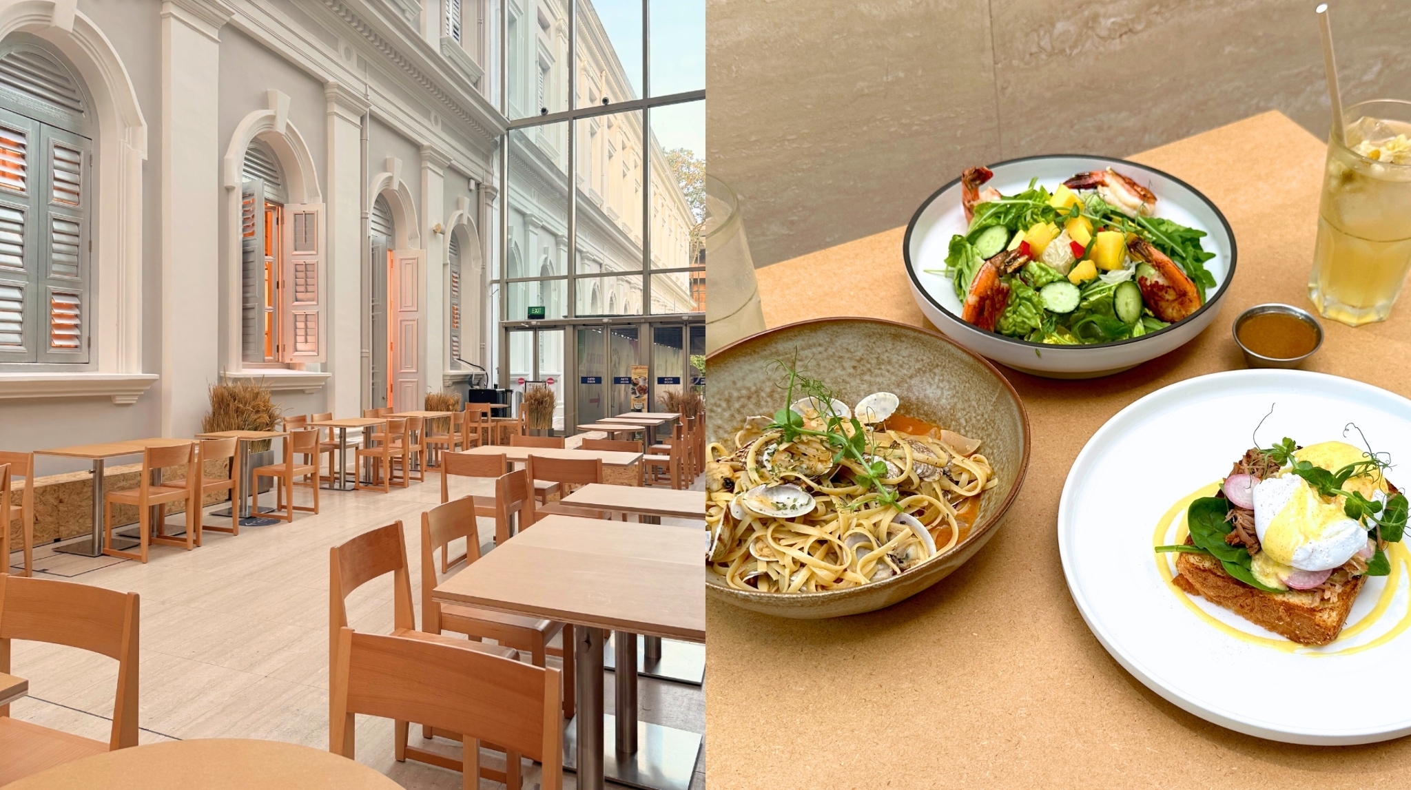 Dame: Gorgeous sunlit café in a museum serving hearty brunch with a local twist