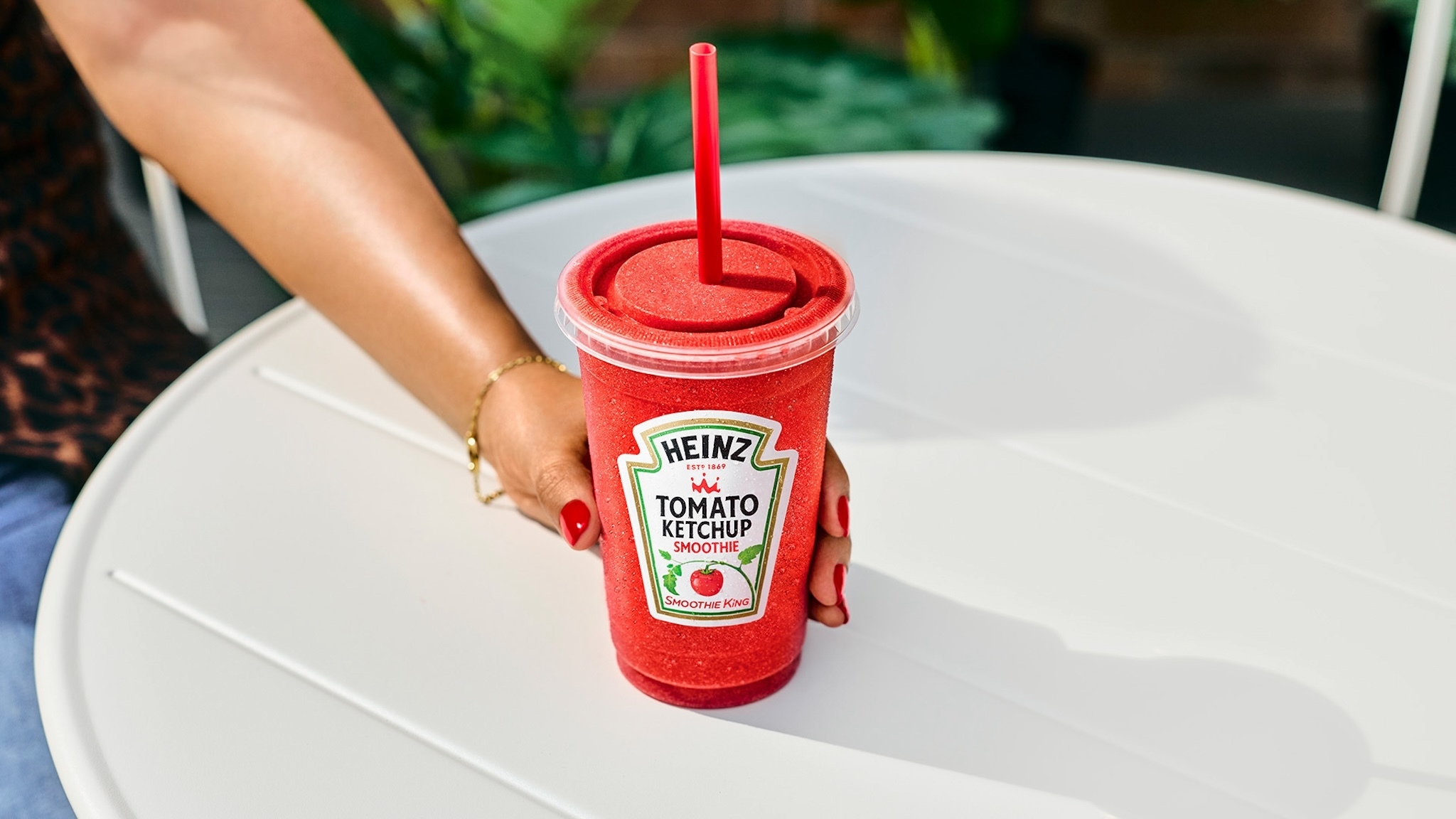 Yes, New York now has a tomato ketchup smoothie to try