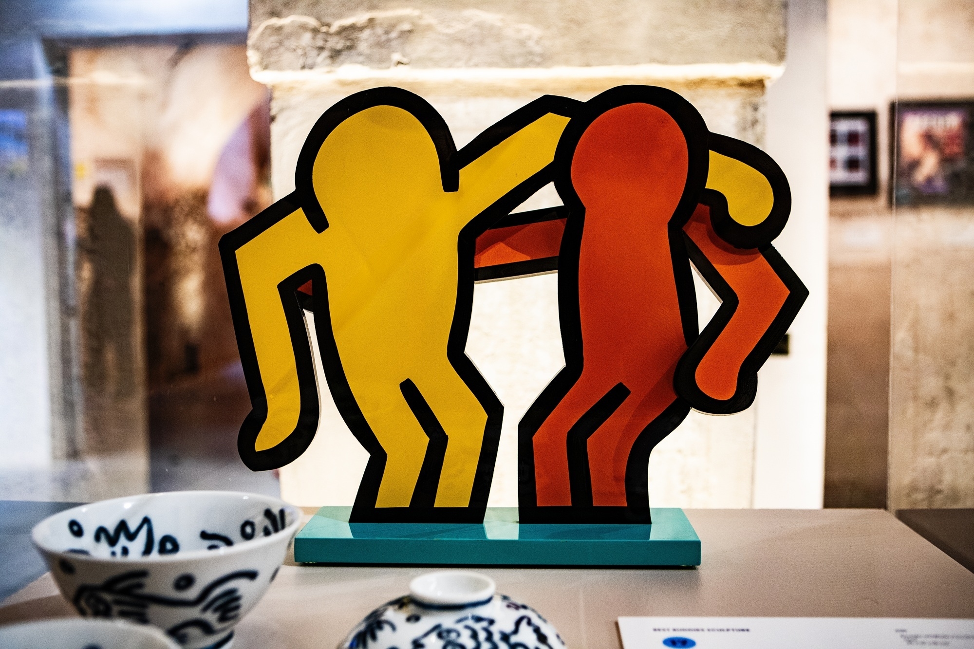 A gallery show of rare Keith Haring drawings is popping up in this NYC suburb