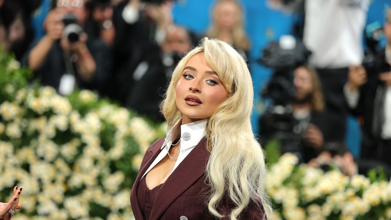 Sabrina Carpenter Gives Saville Row-Meets-Corsetry at the 2025 Met Gala