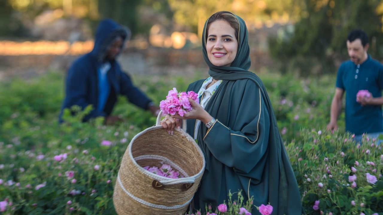 Meet the Saudi Entrepreneur Turning Taif's Roses into Luxury Products