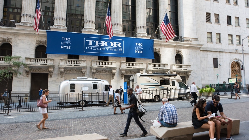 Recreational Vehicle Maker Thor's European Sales Hit By Dip, Cautions On Macro Outlook