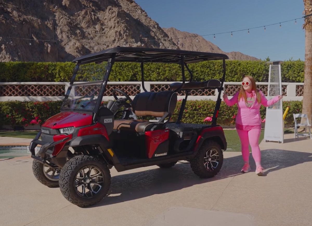 I'm Dreaming of a Cart-Friendly Town and the Kawasaki NAV 4e Electric Cart Has Me Making Plans