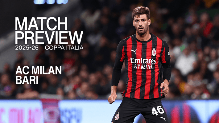 AC MILAN v BARI: MATCH PREVIEW