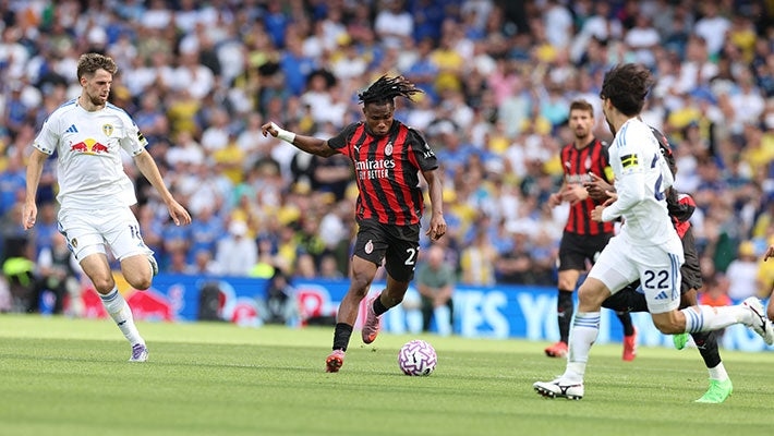 DRAW BETWEEN LEEDS UNITED AND AC MILAN IN DUBLIN