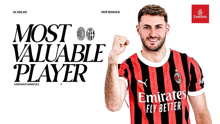 GIMENEZ IS THE MVP FROM AC MILAN v BOLOGNA