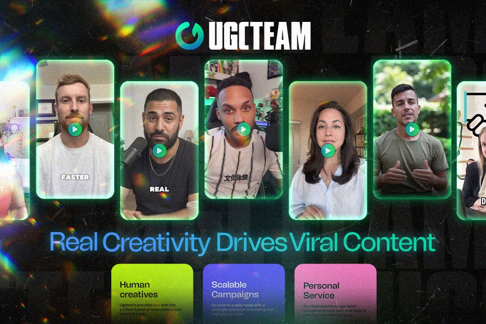UGCTeam.io Launches Innovative Social Media Video Creation Platform Combining AI and Human Talent