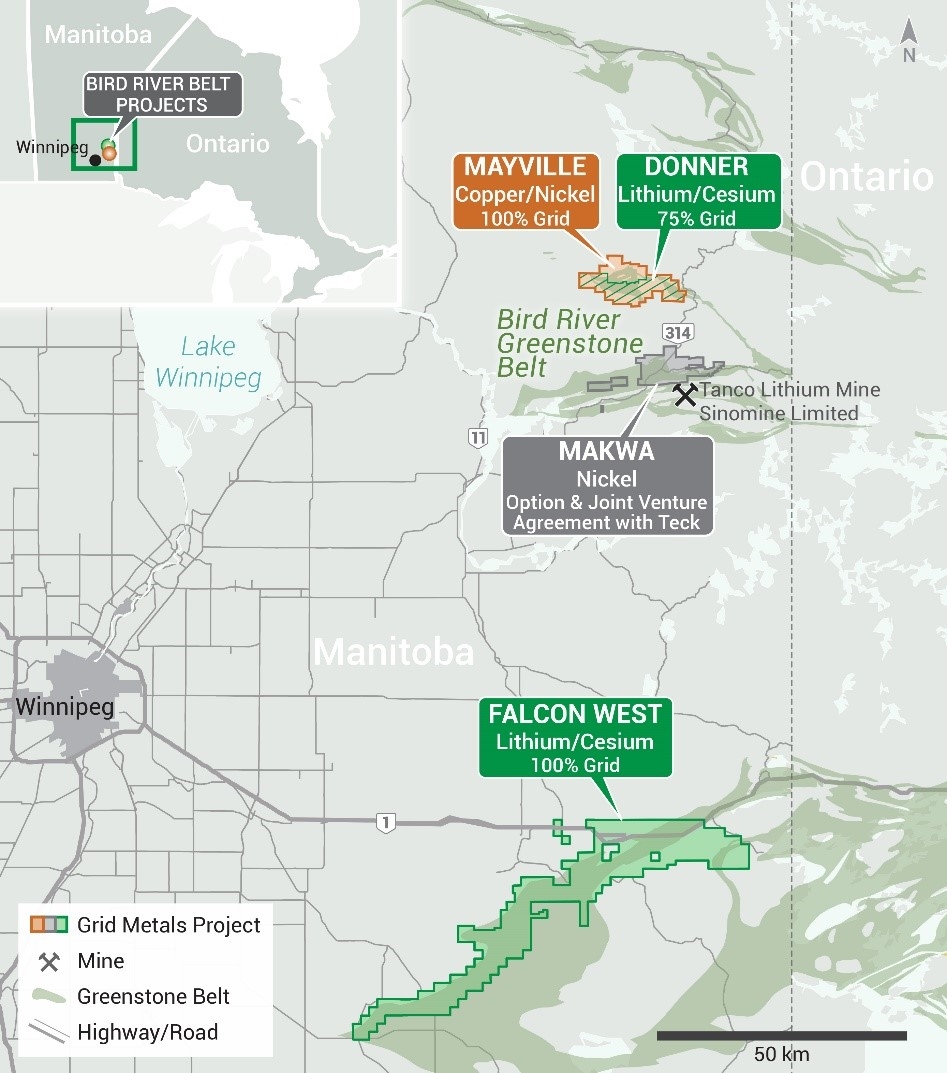 Grid Metals Corp. Signs Cesium Agreement with Tanco