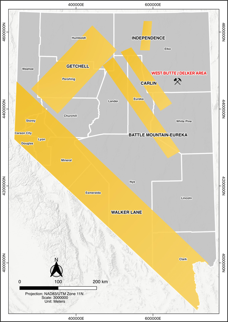 Zeus North America Mining Corp. Signs Letter of Intent to Acquire the Delker and Bulls Eye Copper-Gold Properties, Nevada, USA