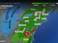 Late-week storm with heavy rain, mountain snow to eye parts of eastern US