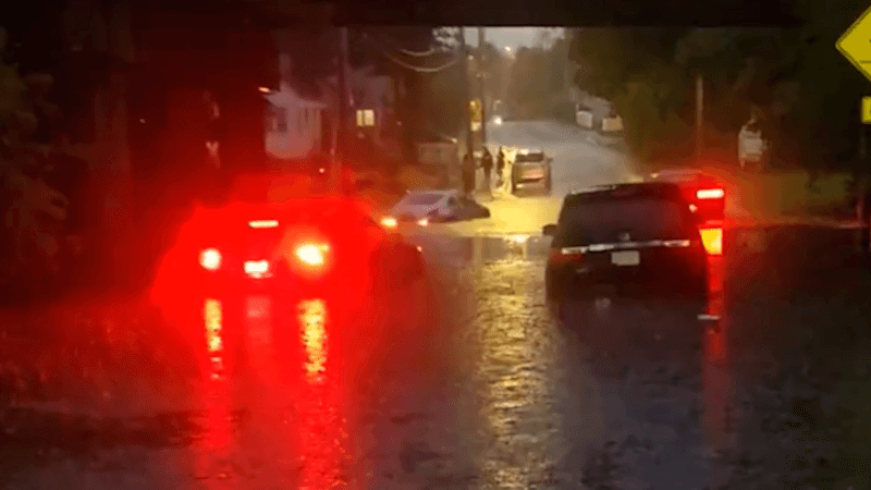 Flooding storms soak the Northeast