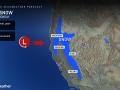 More drenching rain and heavy mountain snow take aim at Pacific Coast states