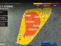 Damaging thunderstorms to accompany flooding risk in central US into next week