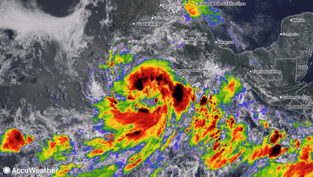 New tropical storm forms south of Mexico as Atlantic basin remains dormant