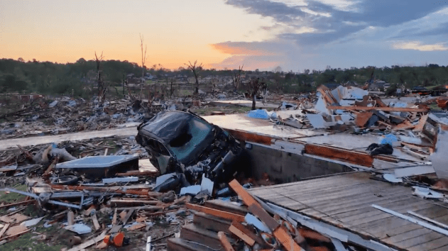 'It's a war zone': Communities pick up the pieces after deadly Kentucky tornadoes