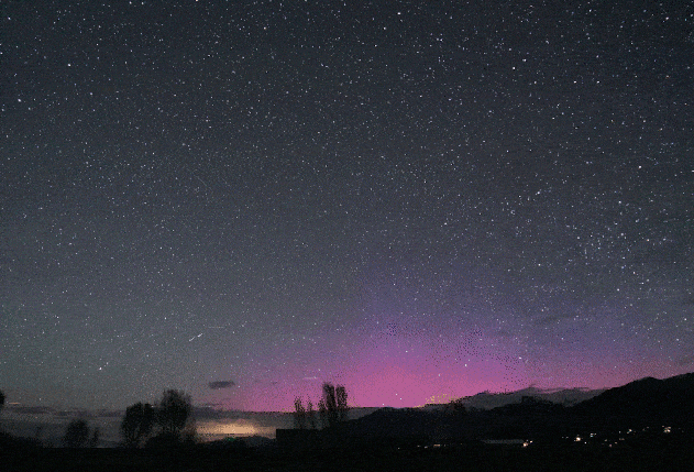 Mysterious white streak outshines aurora, and it didn't come from space