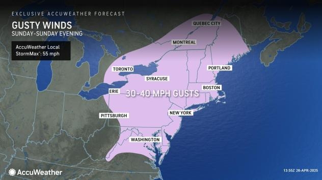Dynamic weather pattern to bring rain for some in Northeast, but increase fire risk for others