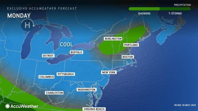 Northeast US: Enjoy the dry weather as it won't last long