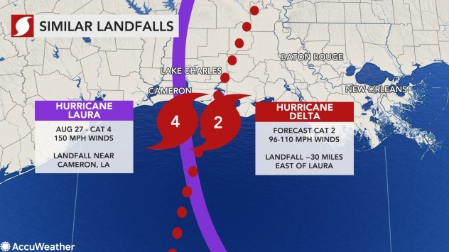 Gustnado damages RVs in Louisiana town struck by 2 hurricanes in 2020