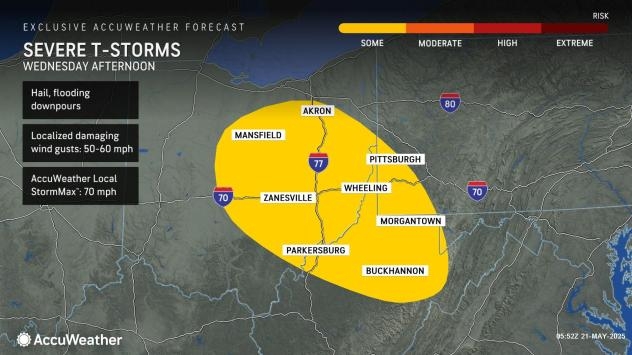 Daily threat of severe storms to extend into Memorial Day weekend