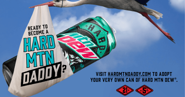 Hard MTN Dew Puts Baja Blast Cans Up for Adoption