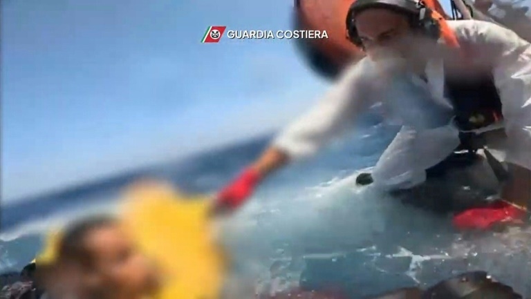 Italian authorities try to identify Lampedusa capsize victims
