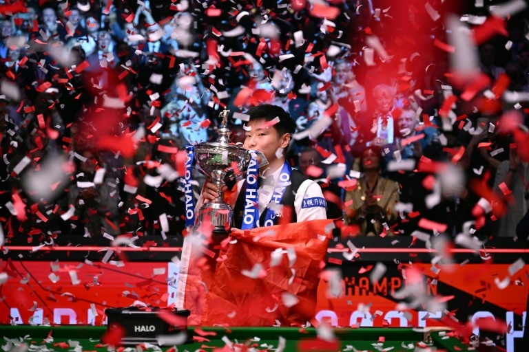 Zhao's historic snooker title sparks talk of China world domination