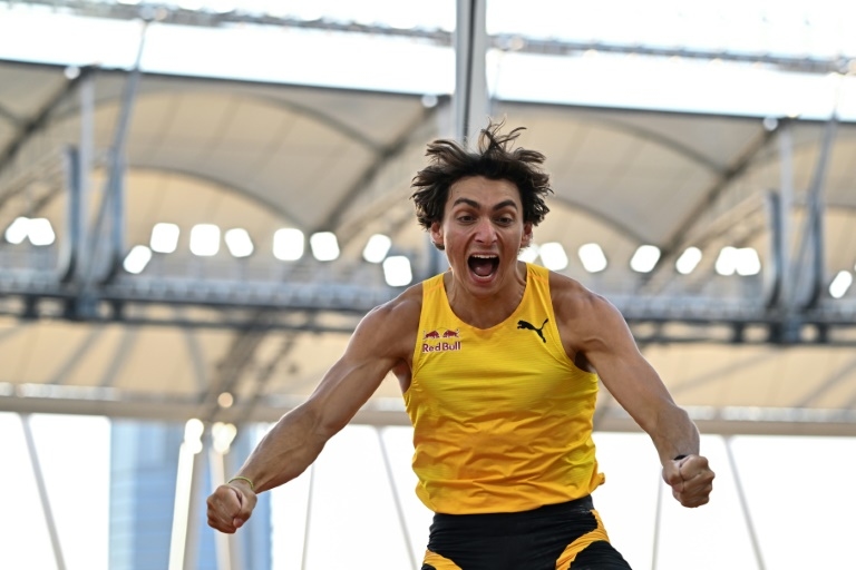Duplantis sets new pole vault world record of 6.29m
