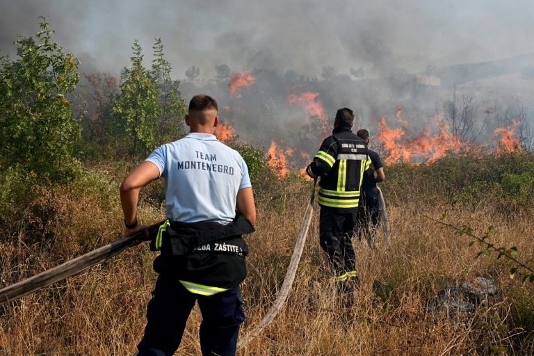 Child dies in Italy as European heatwave sets records and sparks wildfires