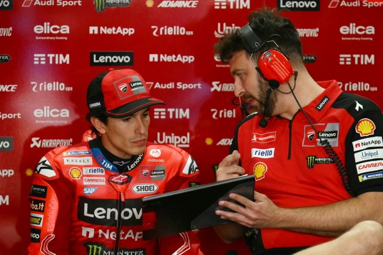 Record-breaking Marc Marquez on top in Argentina MotoGP practice
