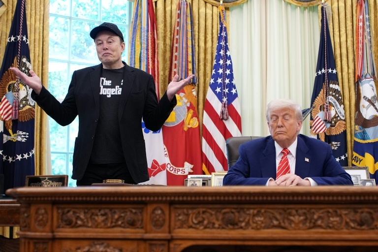 Markets wobble as Trump-Xi talks offset by Musk row