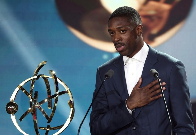 Dembele voted player of the year in France